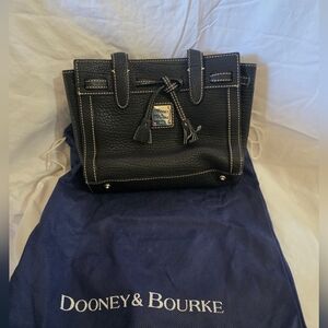 Dooney & Bourke Black Leather Tote Bag